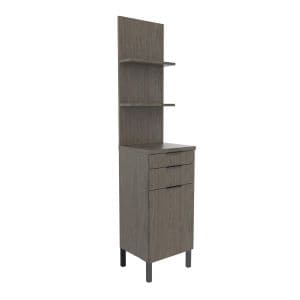 Collins QSE Aspen Styling Station with Metal Legs and Retail Panel product image