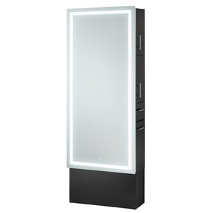 Pibbs 9110 Lumina LED Mirror Free Standing Styling Station product image