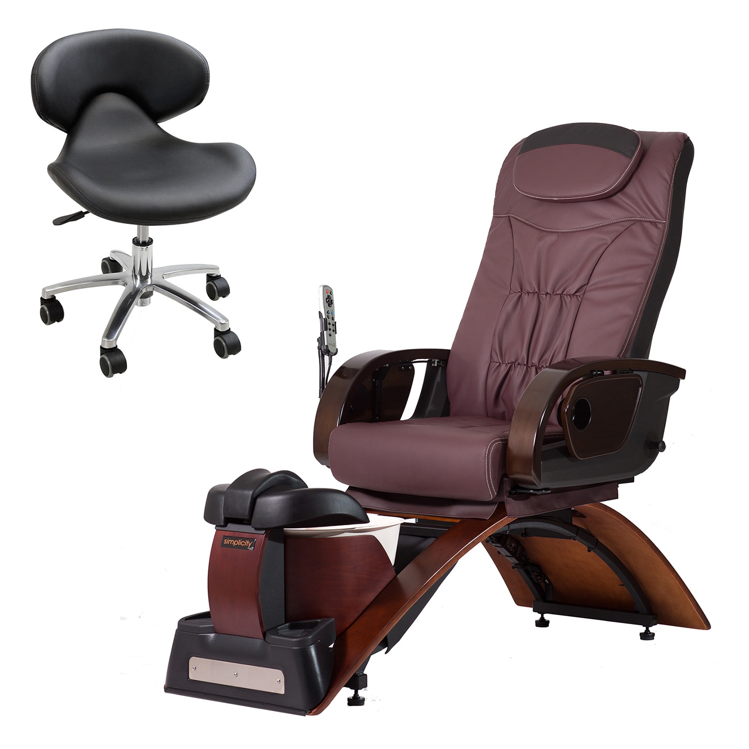 No Plumbing Pedicure Spa Chair Continuum Simplicity Le Plus