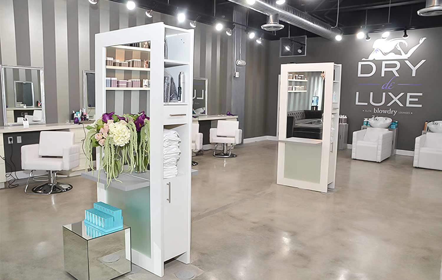 Hair Salon Decor Salon Station Ideas DryDeluxe