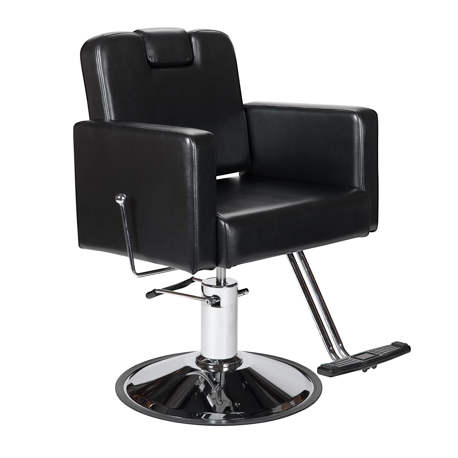 Black Havana All Purpose Reclining Barber Chair Headrest