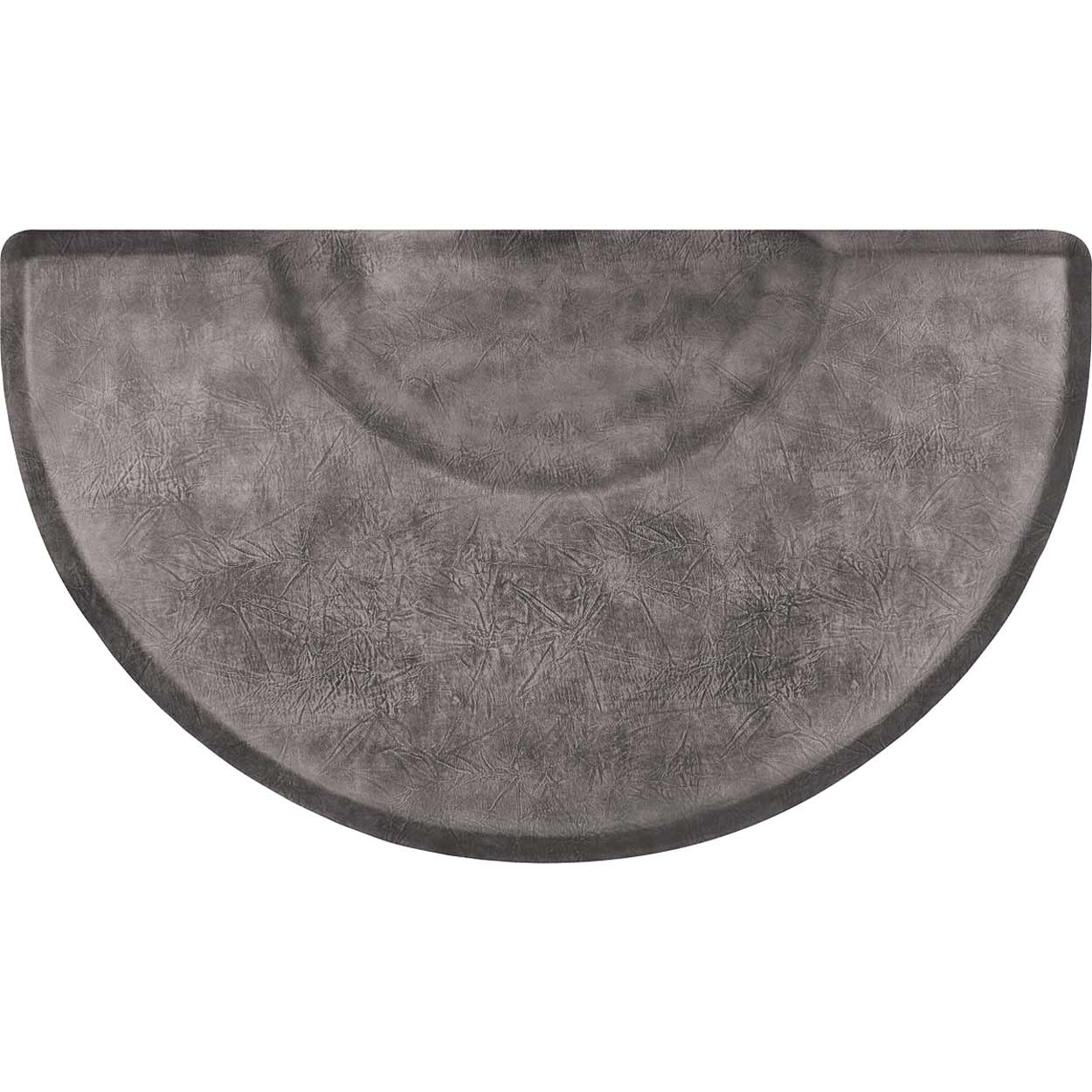 3x5 Vintage Leather Semicircle Anti-Fatigue Salon Mat alternative product image 1